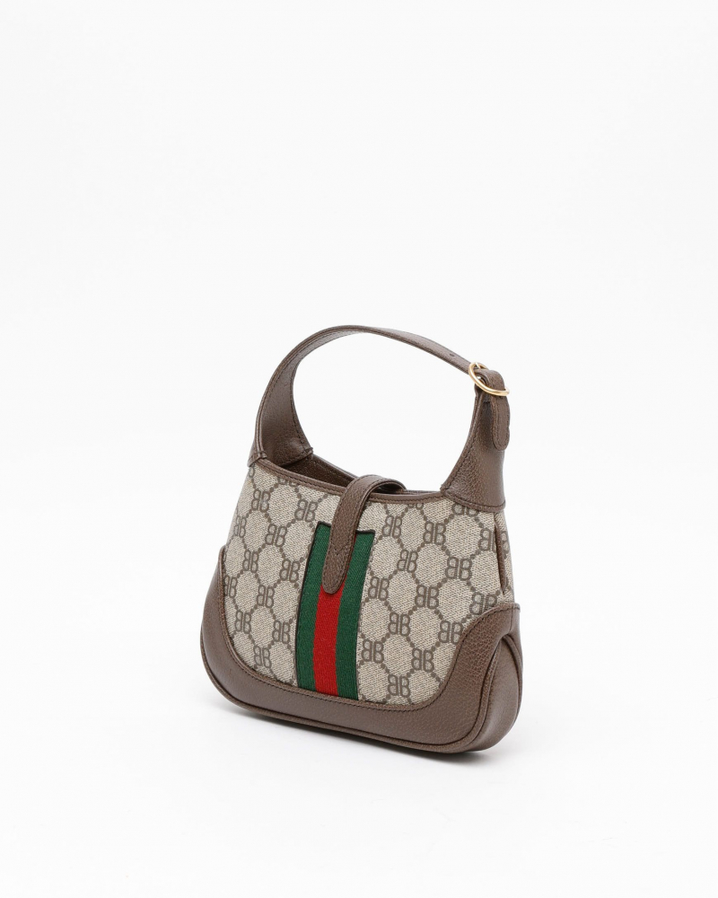 Gucci x Balenciaga The Hacker Project Mini Jackie Shoulder Bag