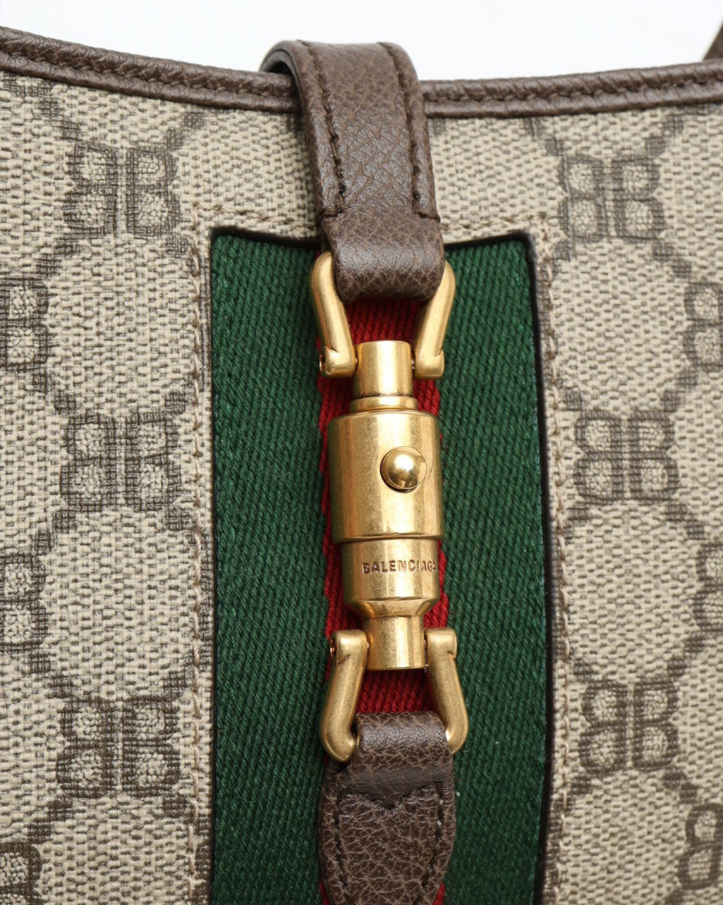 Gucci x Balenciaga The Hacker Project Mini Jackie Shoulder Bag
