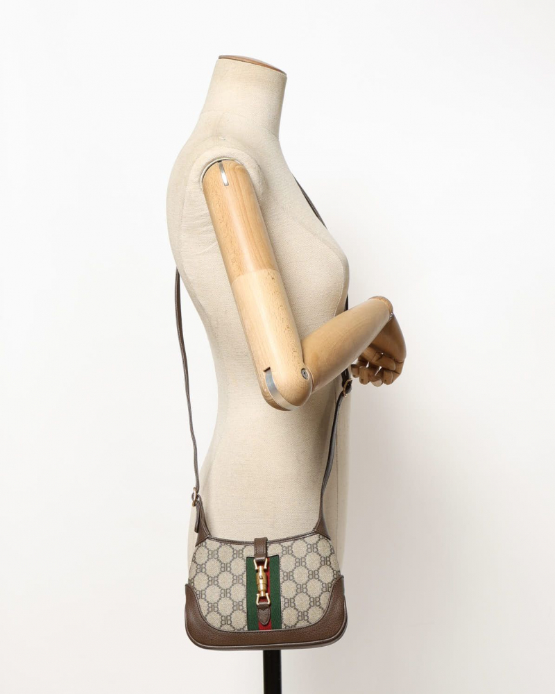 Gucci x Balenciaga The Hacker Project Mini Jackie Shoulder Bag