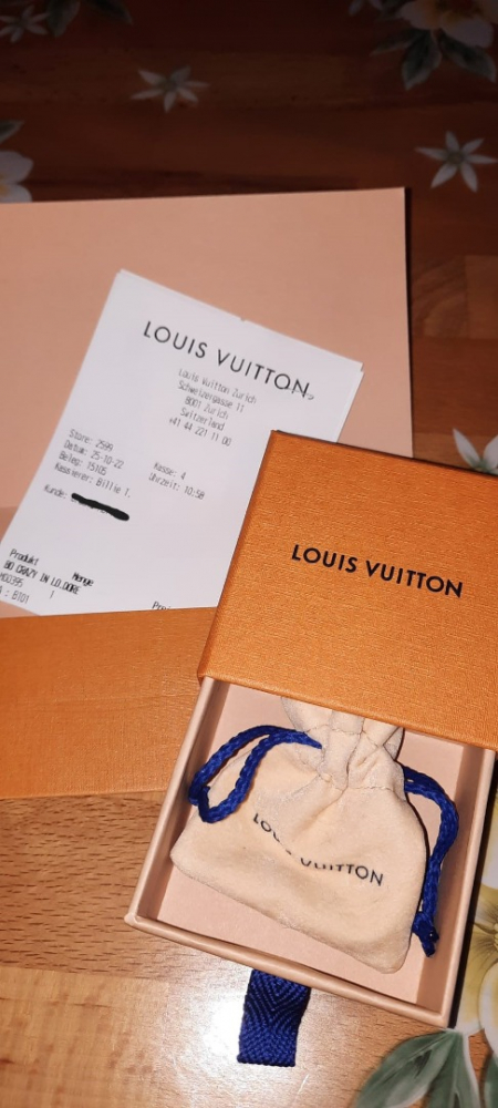 Louis Vuitton orecchini Crazy in Lock /Flowers Monogramm