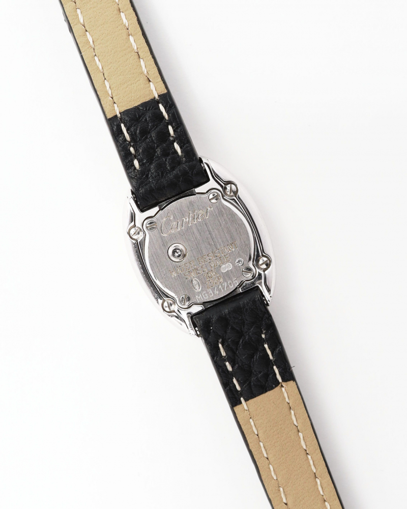 Cartier Mini Baignoire 18mm Ref 2369 18k White Gold Watch