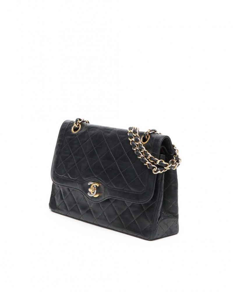 Chanel Classic Two-Tone Medium Double Flap Bag