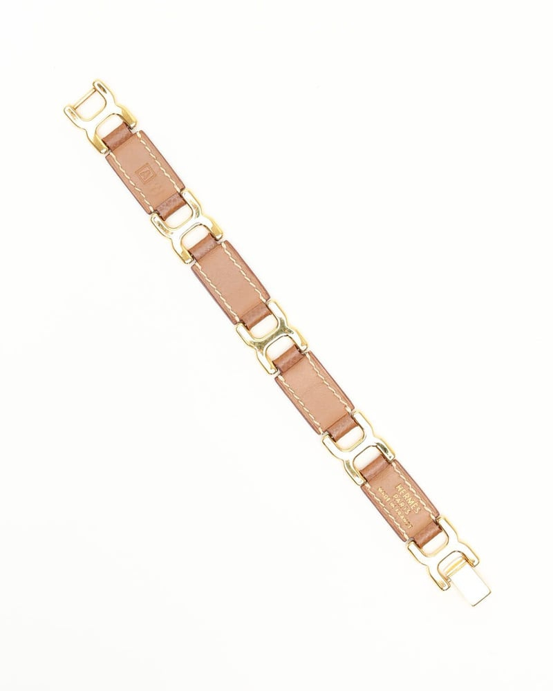 Hermès Leather Bracelet