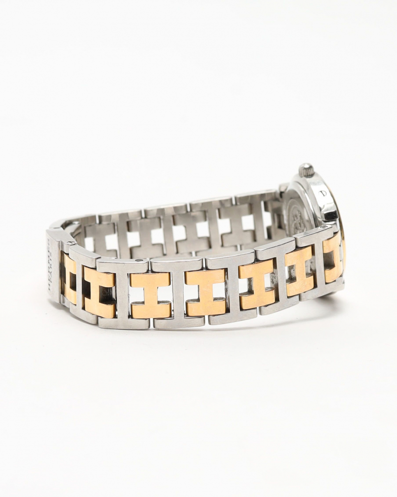 Hermès Clipper 24mm Ref CL4.222 Mother-of-Pearl Dial Watch