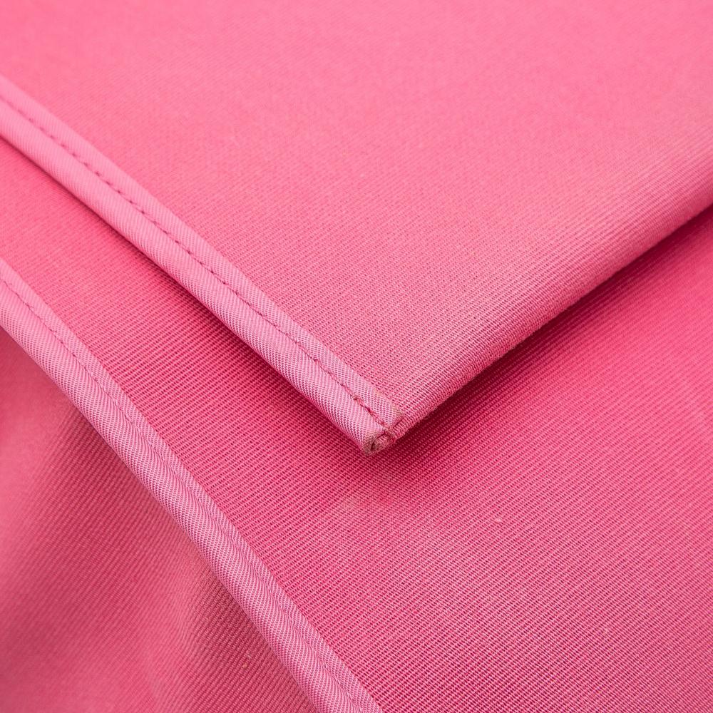 Hermès B Hermès Pink with Brown Canvas Fabric Toile Herbag Zip 39 France