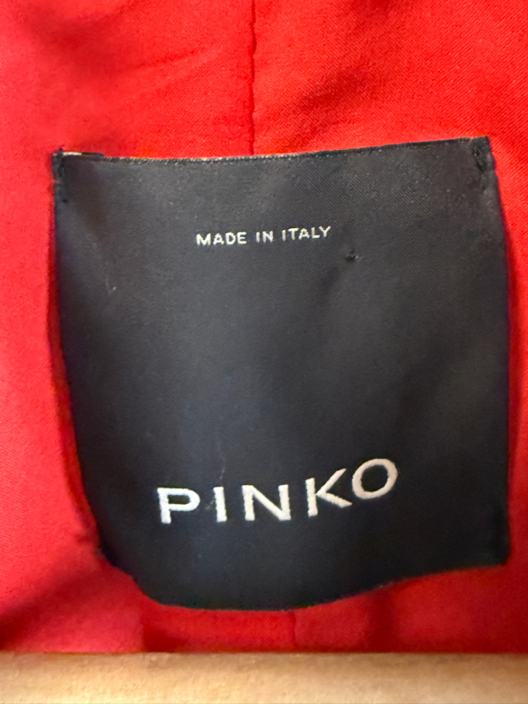 Pinko Zenebio Cappotto Panno Boucle