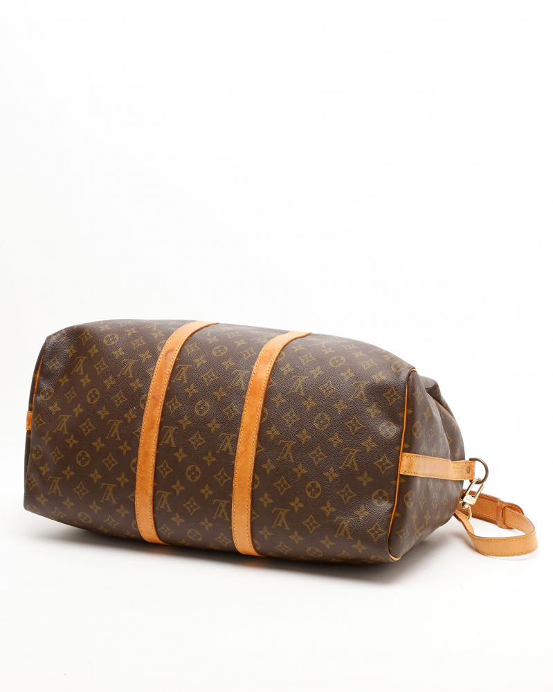 Louis Vuitton Monogram Keepall Bandoulière 50 Weekend Bag