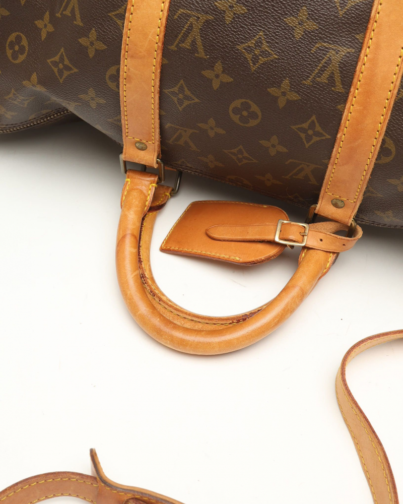 Louis Vuitton Monogram Keepall Bandoulière 50 Weekend Bag
