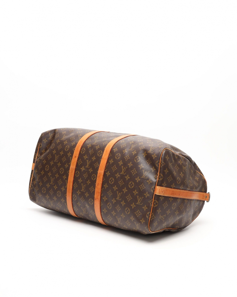 Louis Vuitton Monogram Keepall Bandoulière 55 Weekend Bag