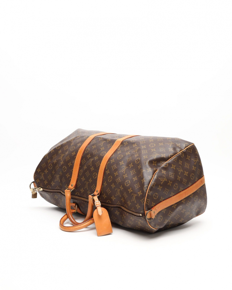 Louis Vuitton Monogram Keepall Bandoulière 55 Weekend Bag