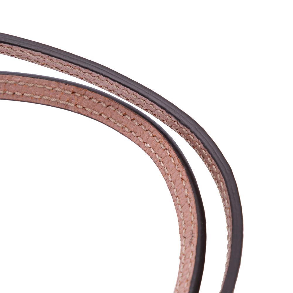 Gucci B Gucci Brown Beige with Pink Canvas Fabric Medium GG Bree Dome Tote Italy