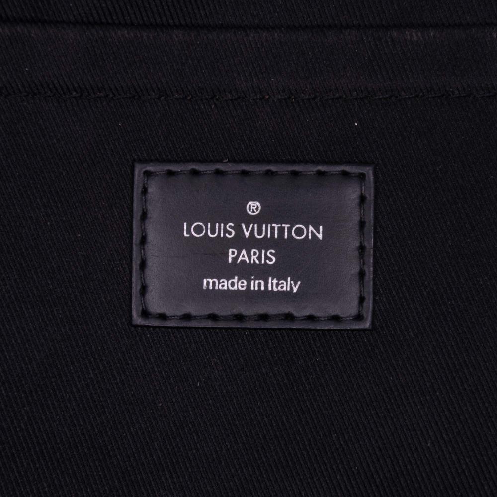 Louis Vuitton B Louis Vuitton Black Damier Canvas Canvas Damier Graphite Pochette Jour GM Italy