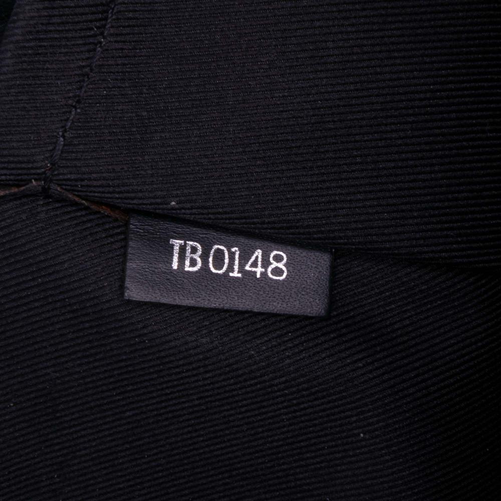 Louis Vuitton B Louis Vuitton Black Damier Canvas Canvas Damier Graphite Pochette Jour GM Italy