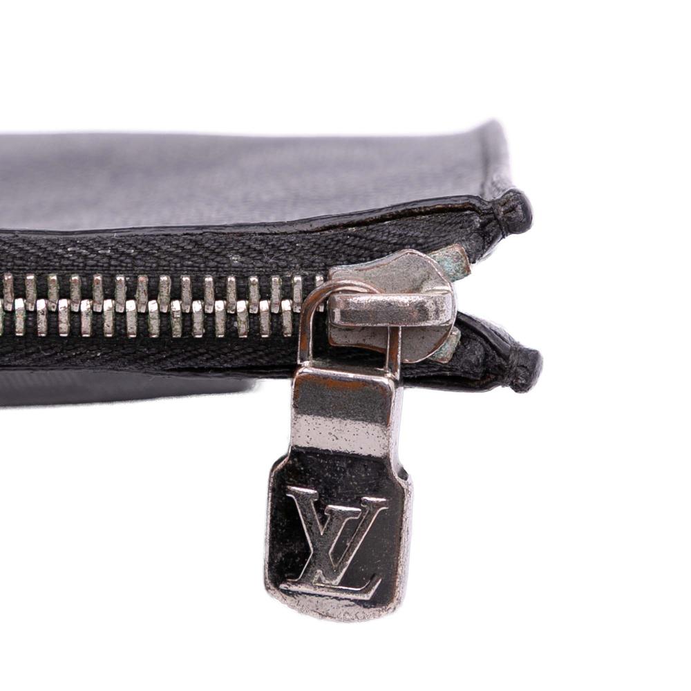 Louis Vuitton B Louis Vuitton Black Damier Canvas Canvas Damier Graphite Pochette Jour GM Italy