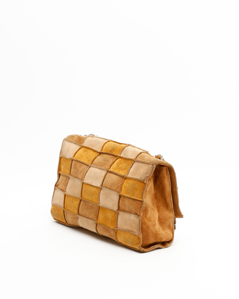 Chanel 2.55 Reissue Suede Patchwork Bag