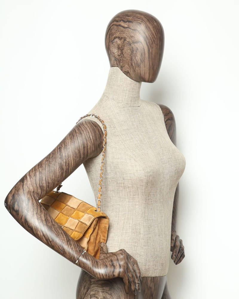 Chanel 2.55 Reissue Suede Patchwork Bag