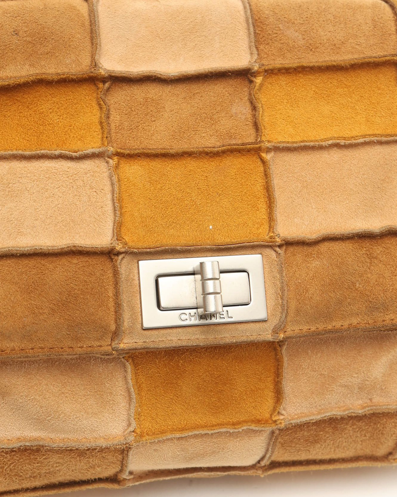 Chanel 2.55 Reissue Suede Patchwork Bag