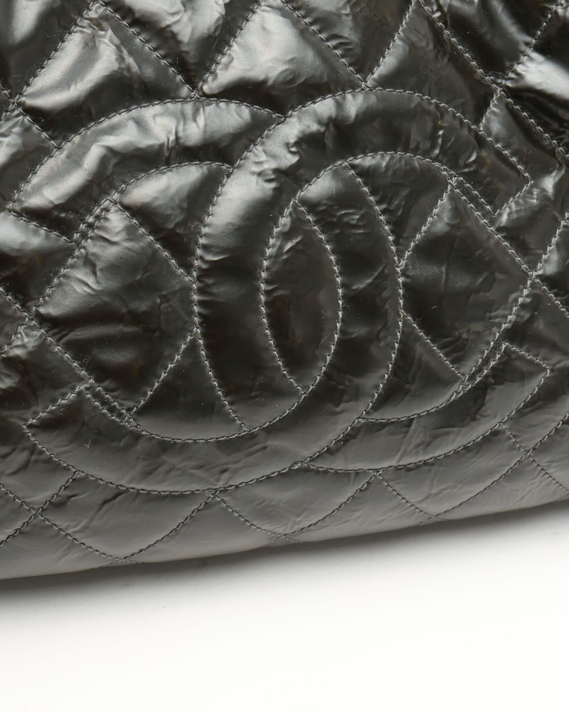 Chanel Patent CC Chain Tote Bag