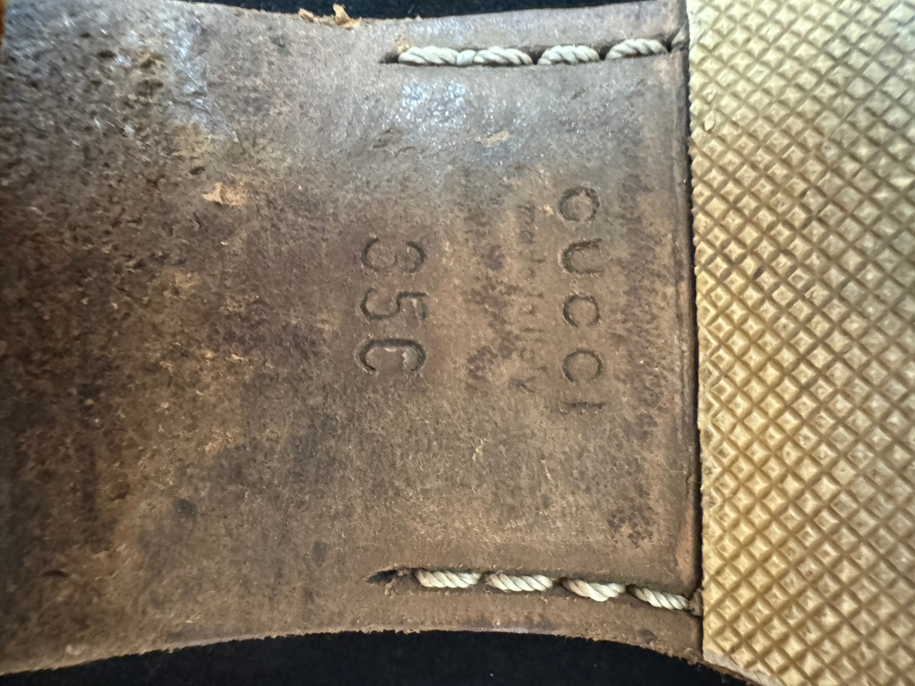 Gucci Suede flat shoes