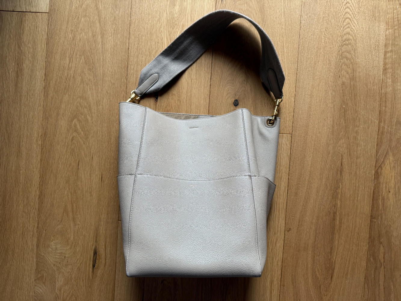 Celine Seau Sangle, taupe