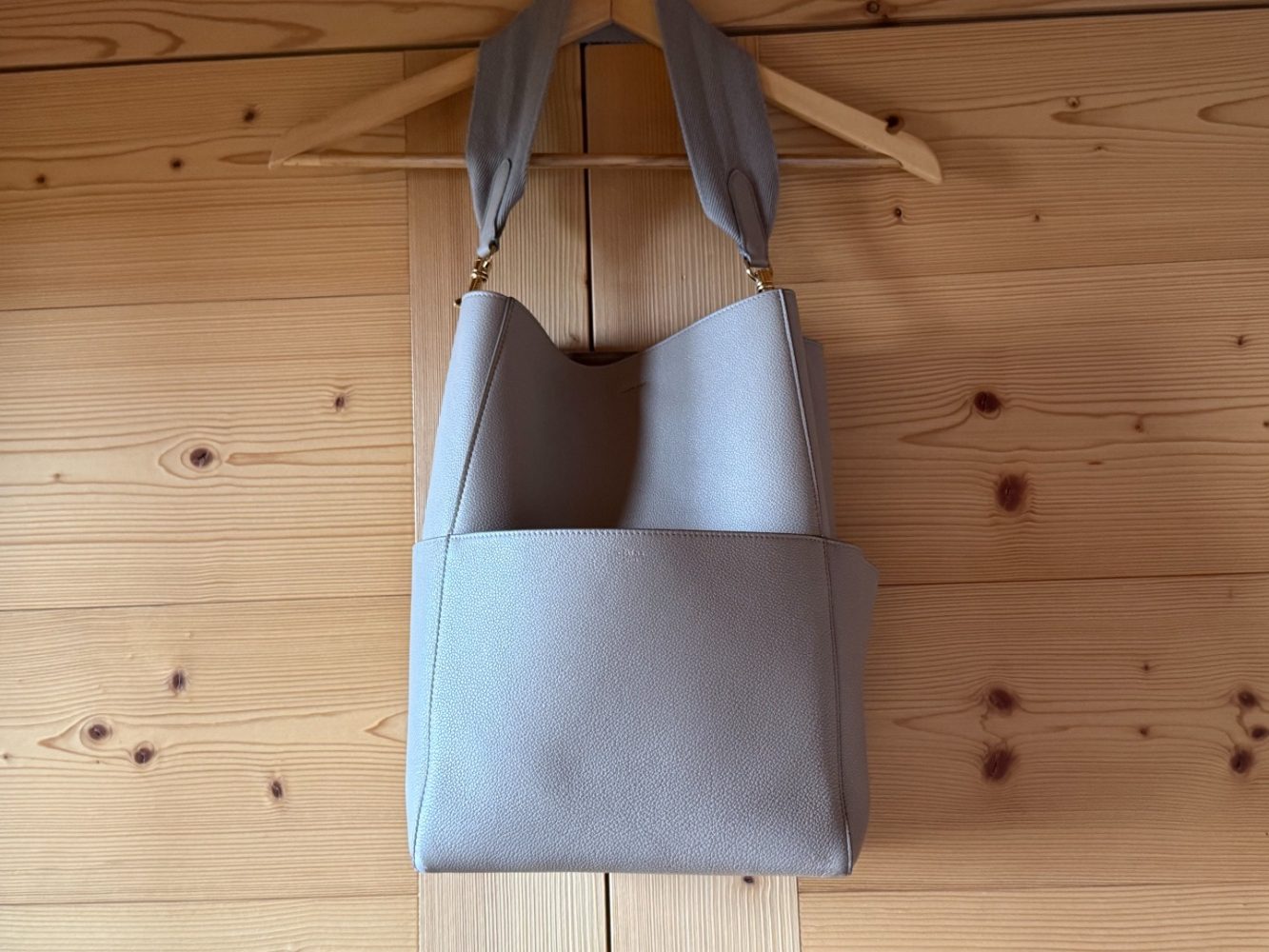 Celine Seau Sangle, taupe