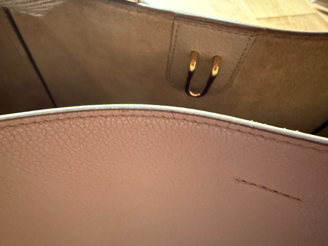 Celine Seau Sangle, taupe