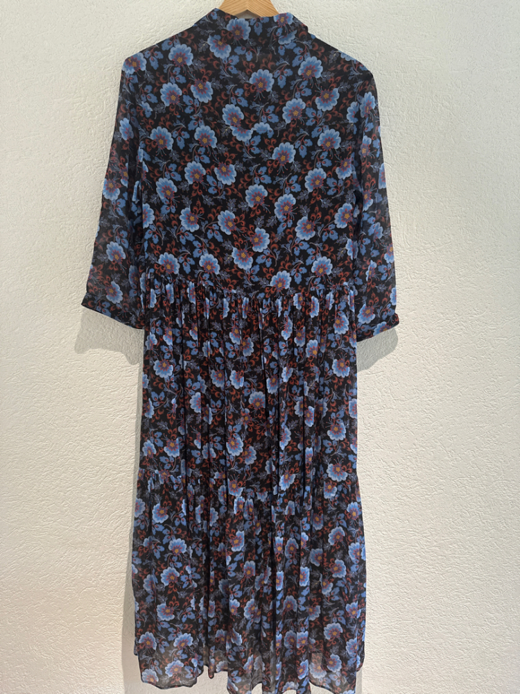 Claudie Pierlot Langes geblümtes Kleid