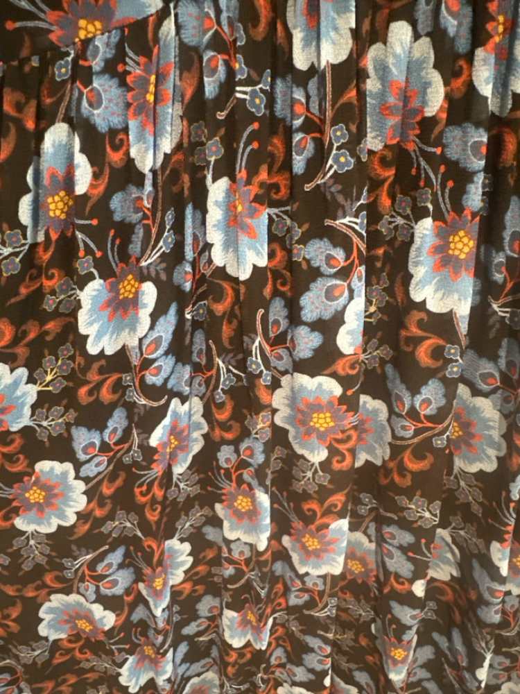 Claudie Pierlot Langes geblümtes Kleid