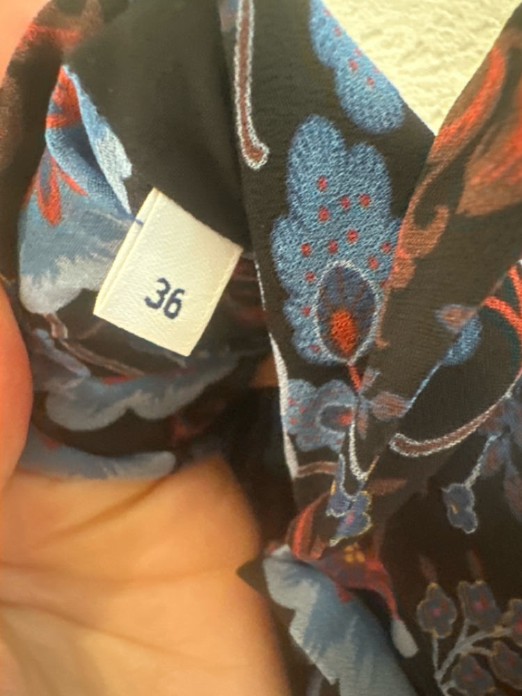 Claudie Pierlot Langes geblümtes Kleid