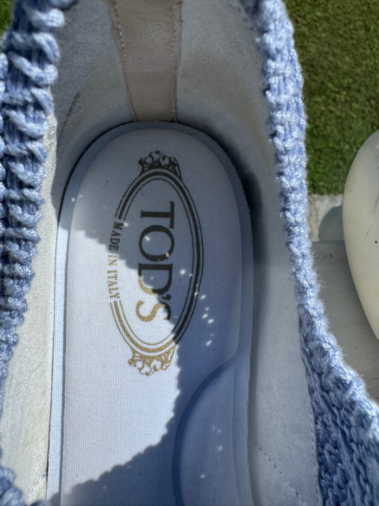 Tod's Slip on sneakers Chain link T40