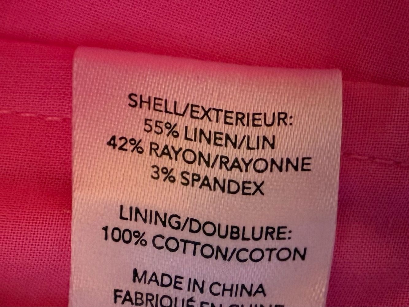 Milly NY Rosa Crop-Top aus Leinen!