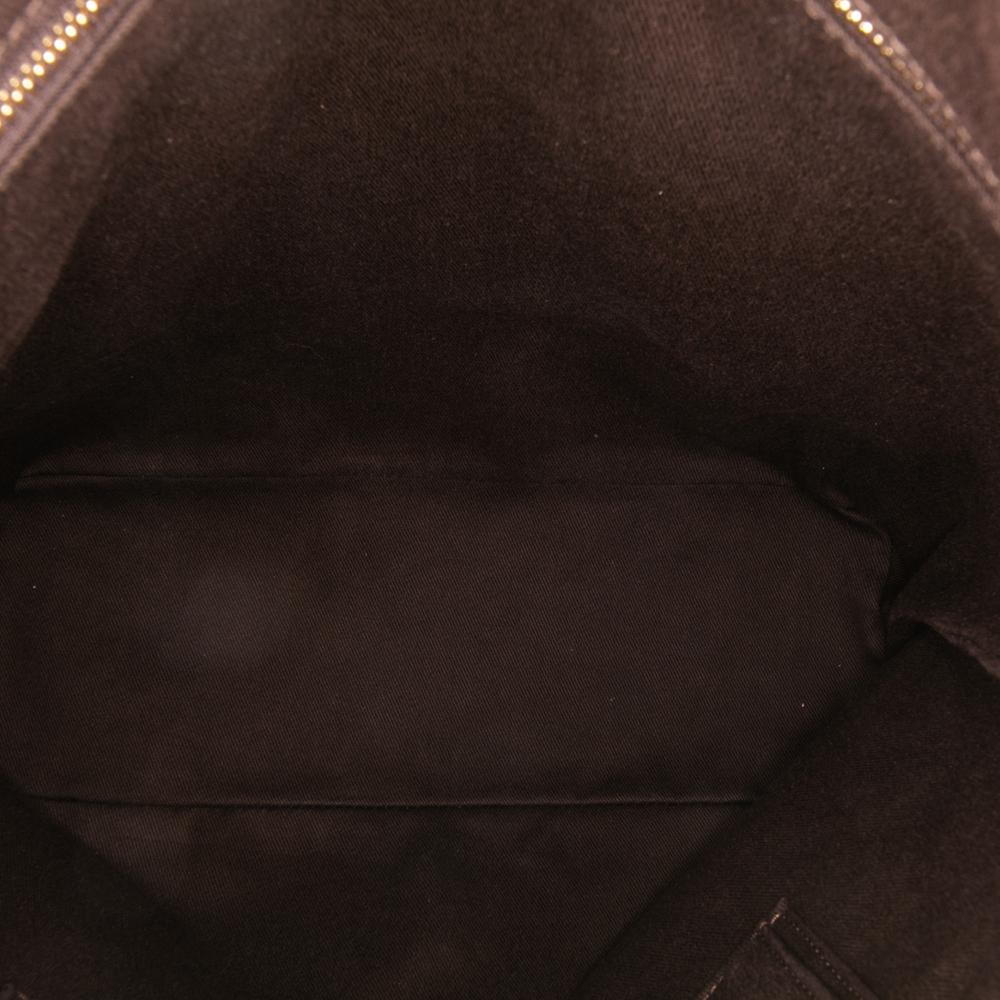 Celine B Celine Brown Beige Canvas Fabric Macadam Tote China