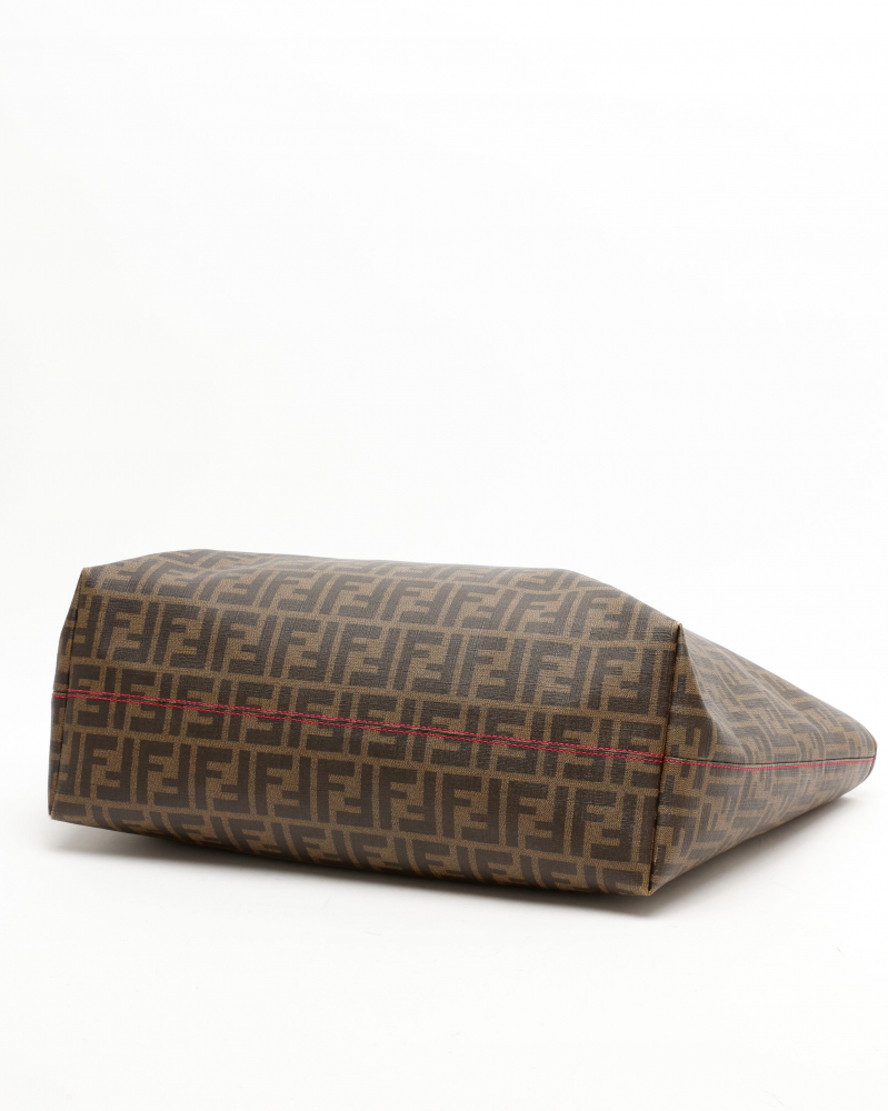 Fendi Zucca Roll Tote Bag