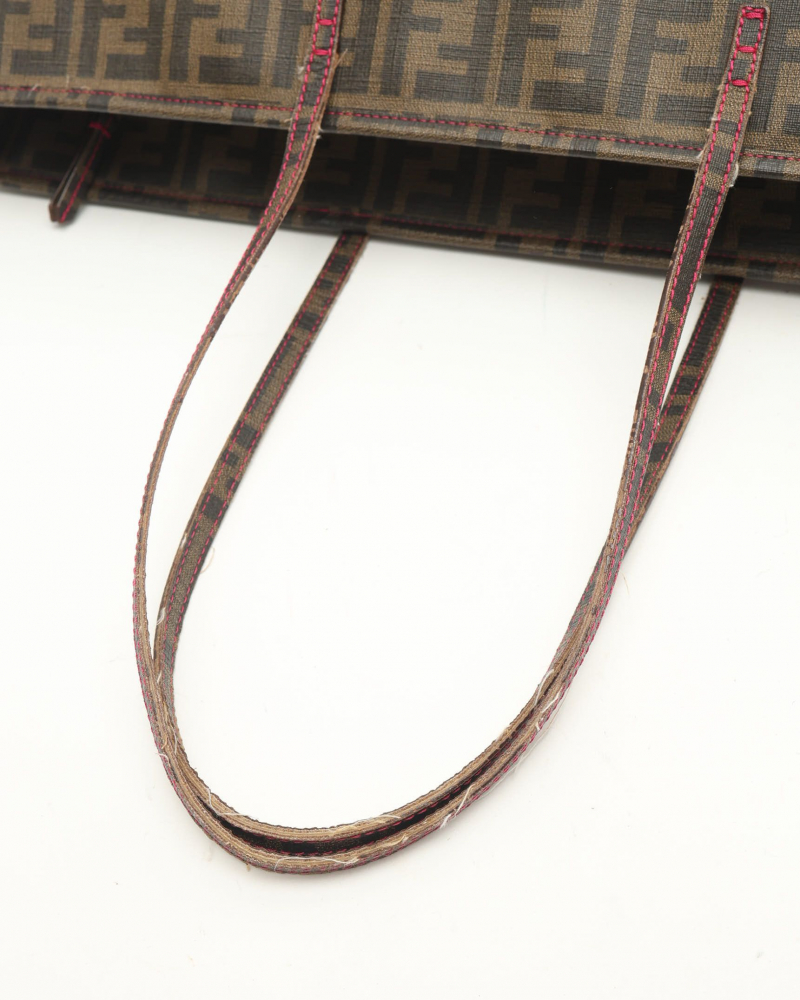 Fendi Zucca Roll Tote Bag