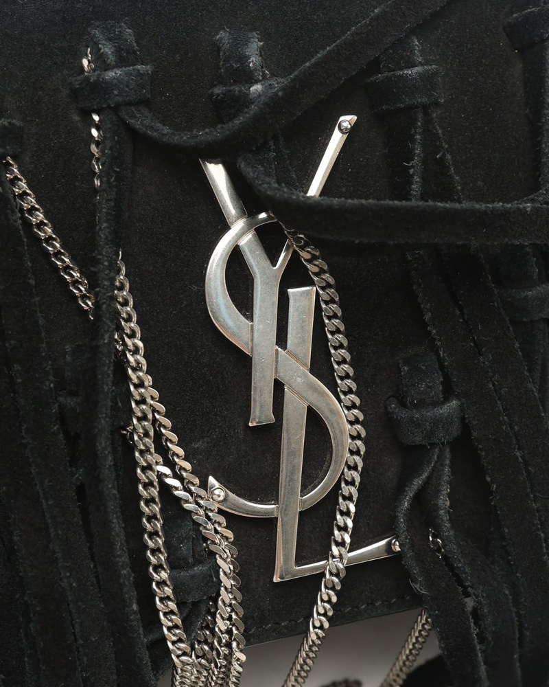 Saint Laurent Suede Kate Bag