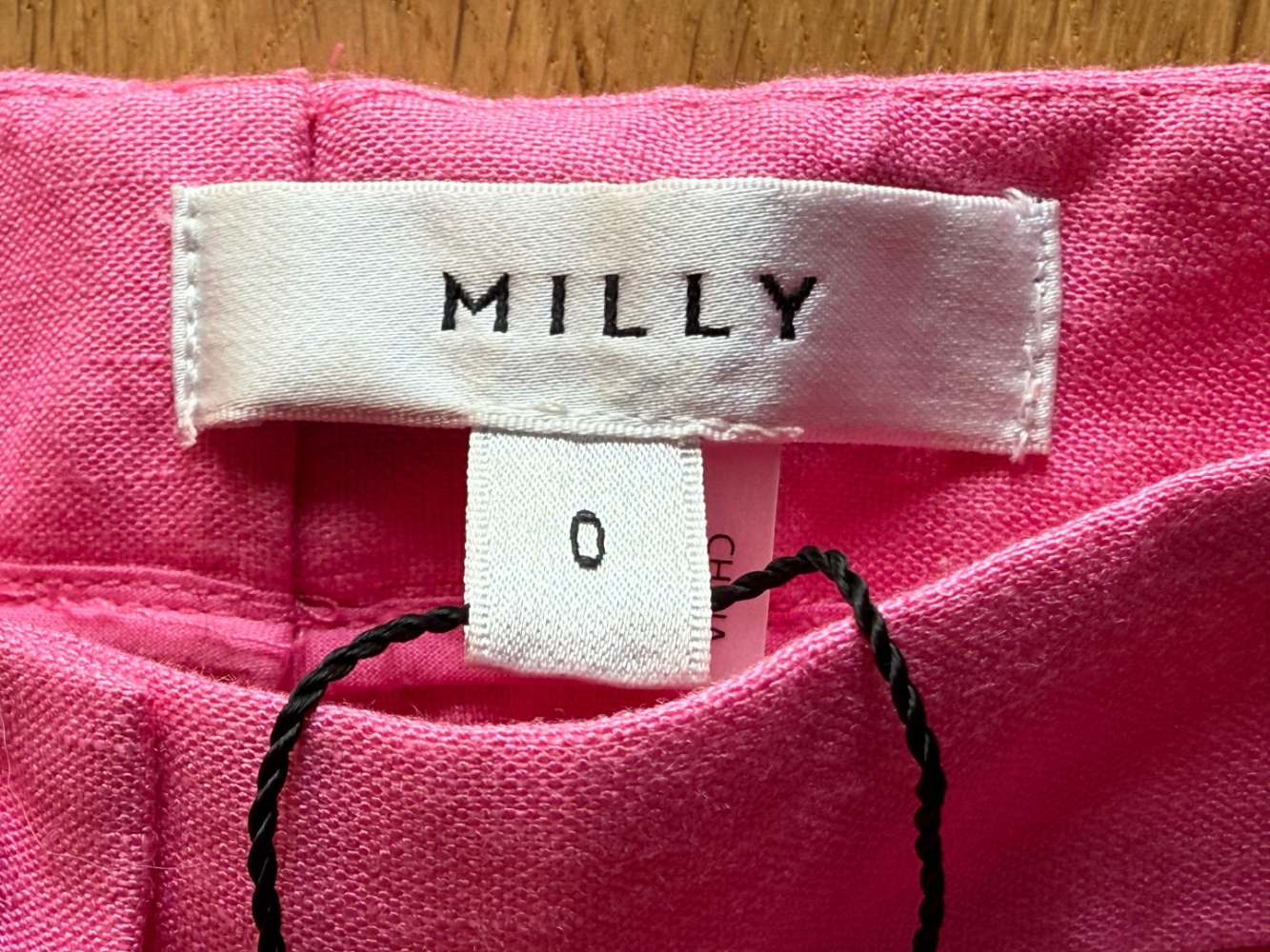 Milly NY Leuchtend rosa Leinenhose!
