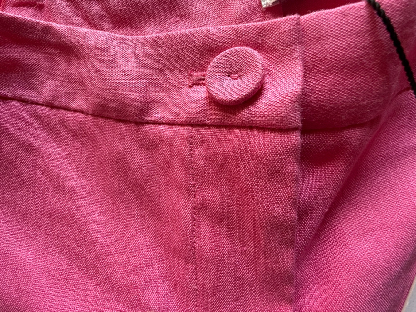 Milly NY Leuchtend rosa Leinenhose!