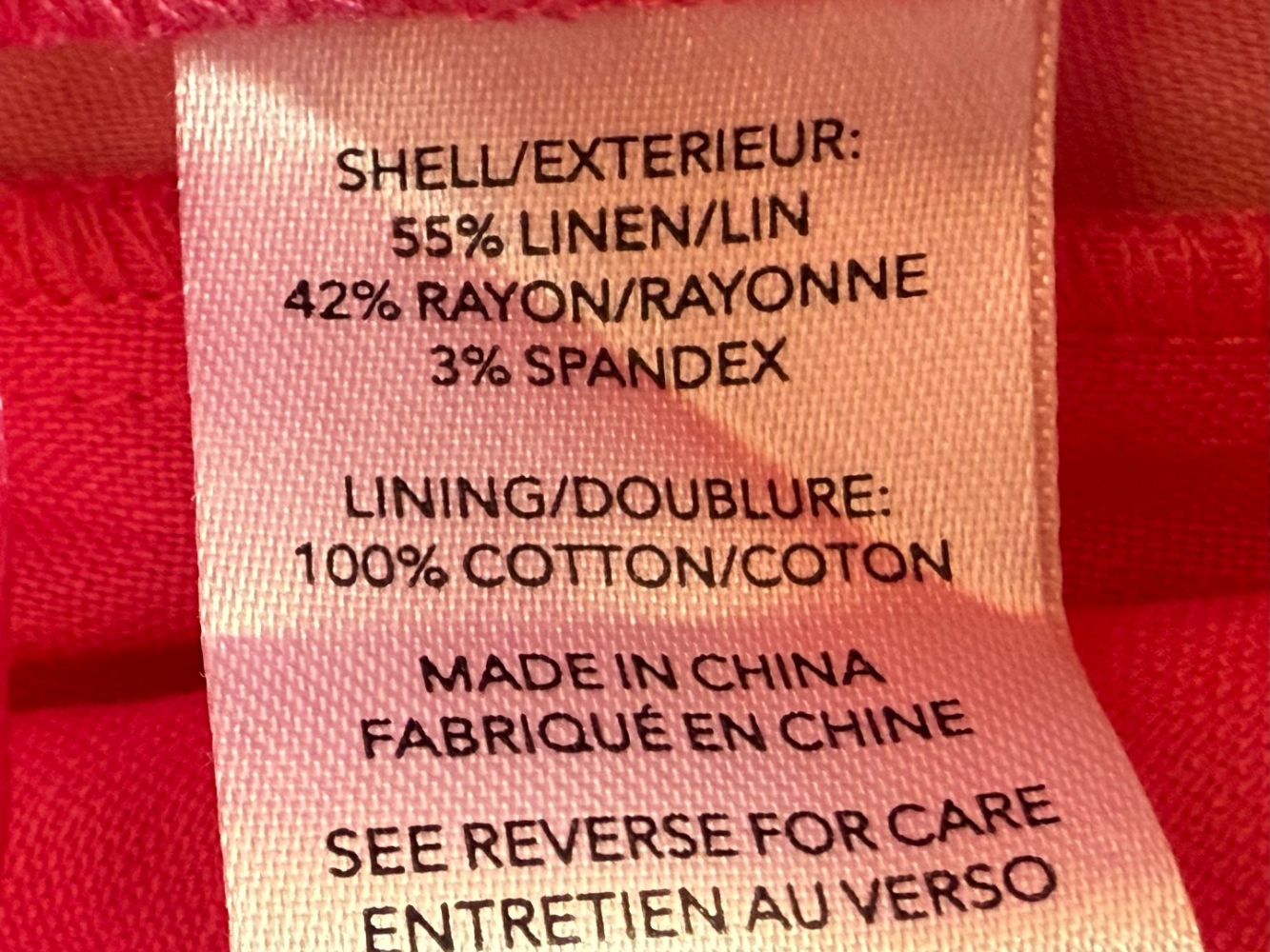 Milly NY Leuchtend rosa Leinenhose!