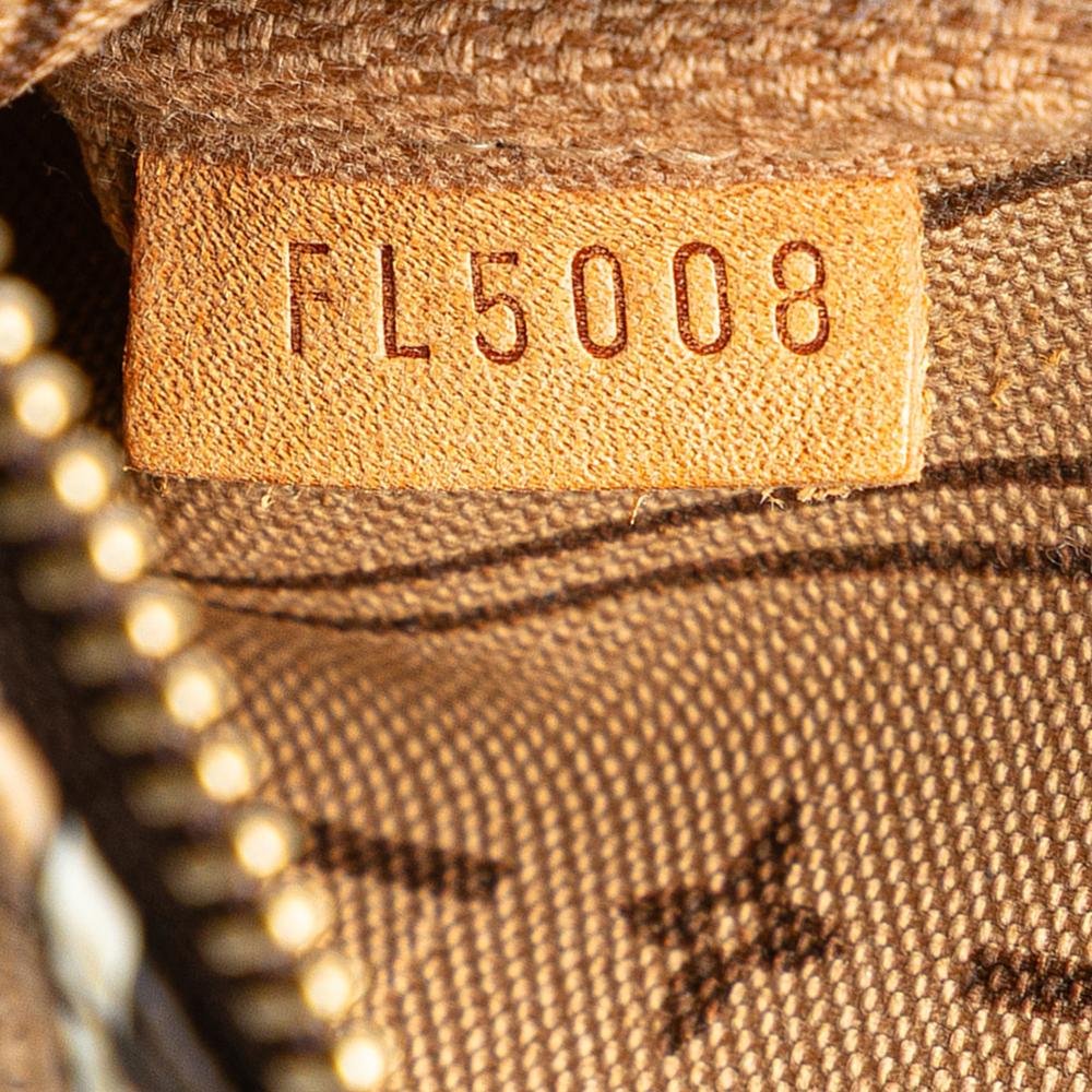 Louis Vuitton AB Louis Vuitton Brown Monogram Canvas Canvas Monogram Patch Mini Pochette Accessoires France