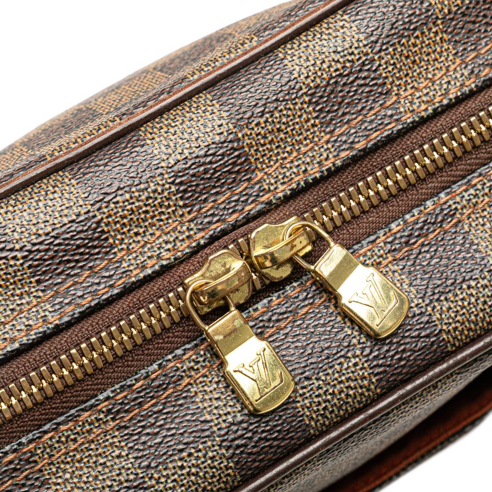 Louis Vuitton B Louis Vuitton Brown Damier Canvas Canvas Damier Ebene Olav PM France