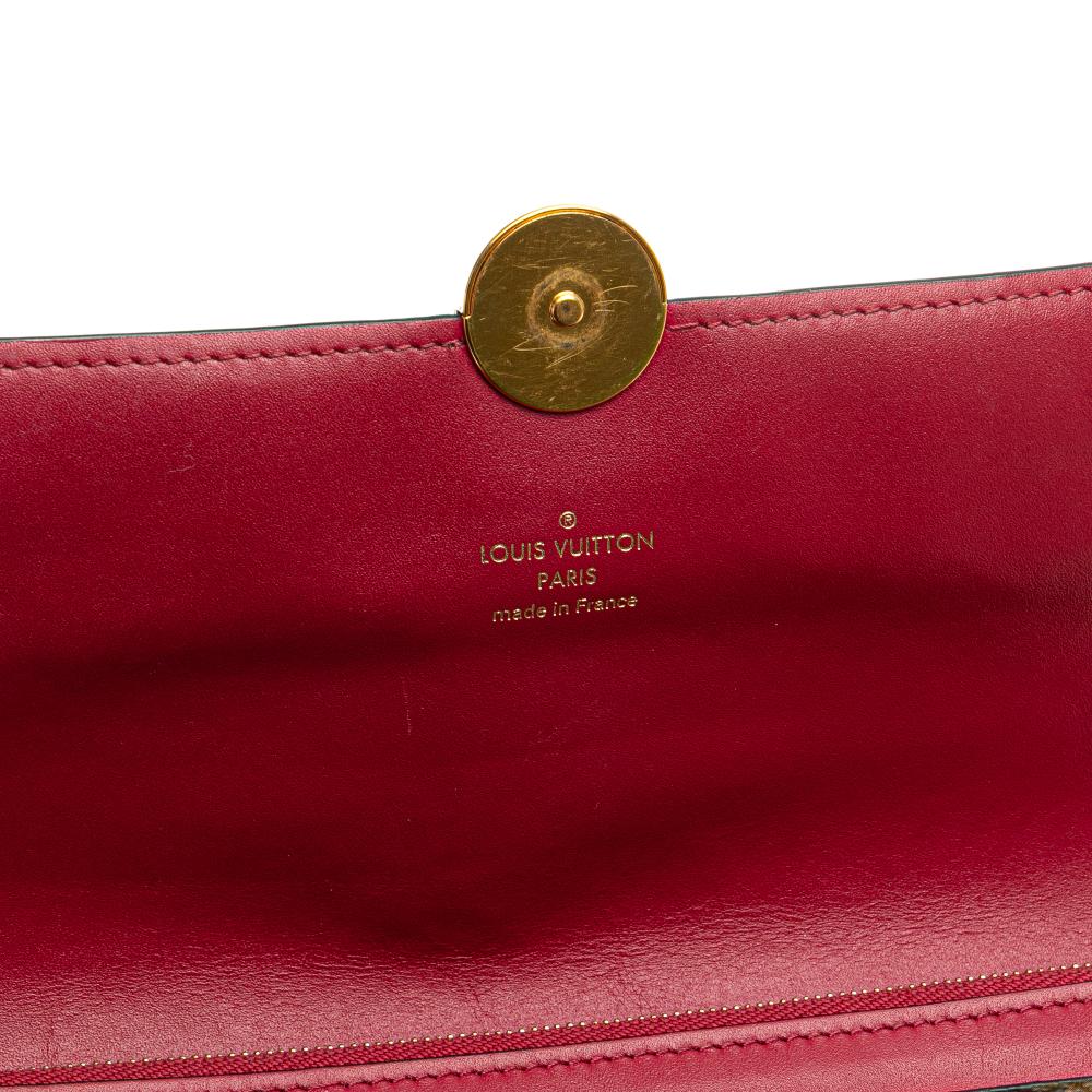 Louis Vuitton B Louis Vuitton Brown Monogram Canvas Canvas Monogram Flore Wallet On Chain France