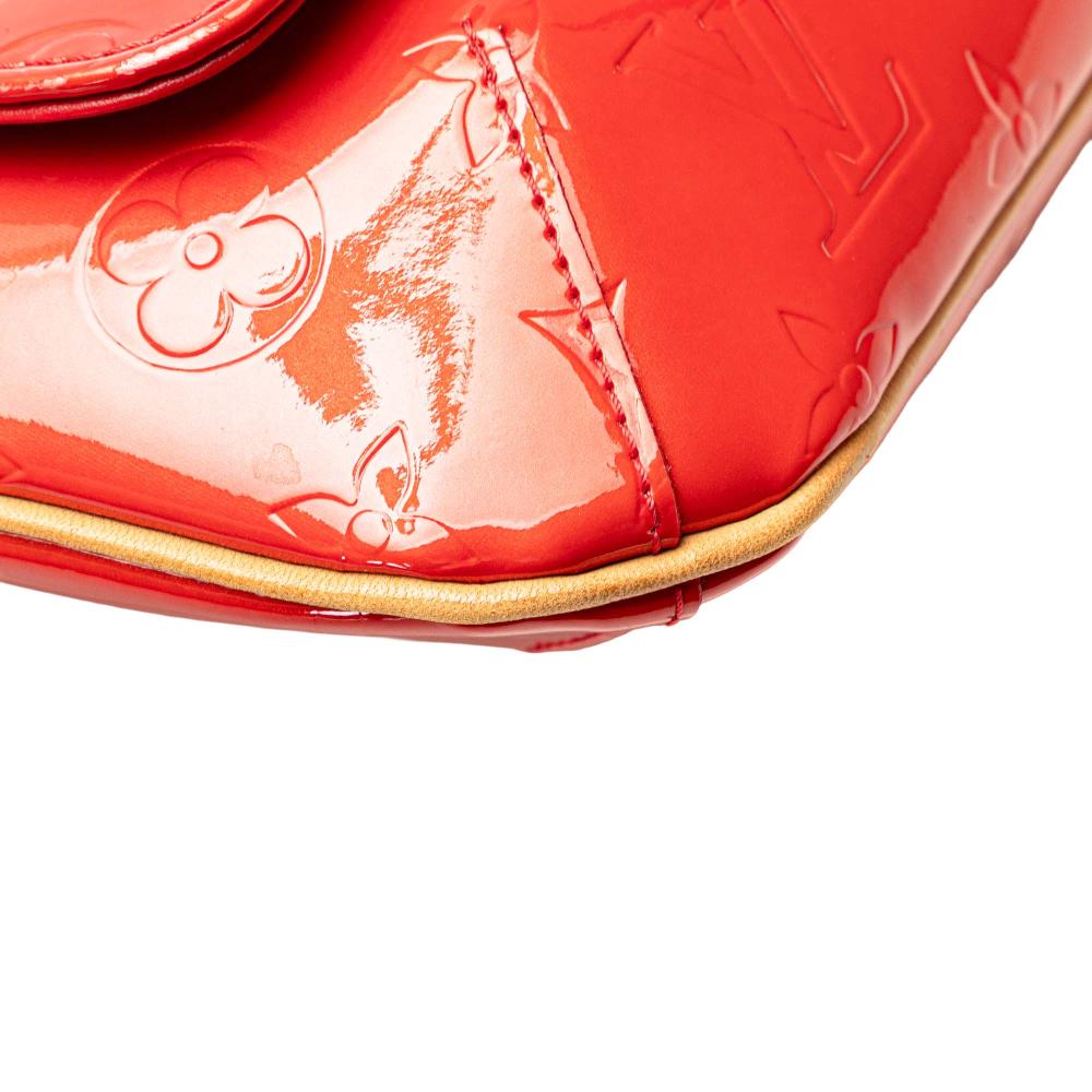 Louis Vuitton B Louis Vuitton Red Vernis Leather Leather Monogram Vernis Thompson Street Spain