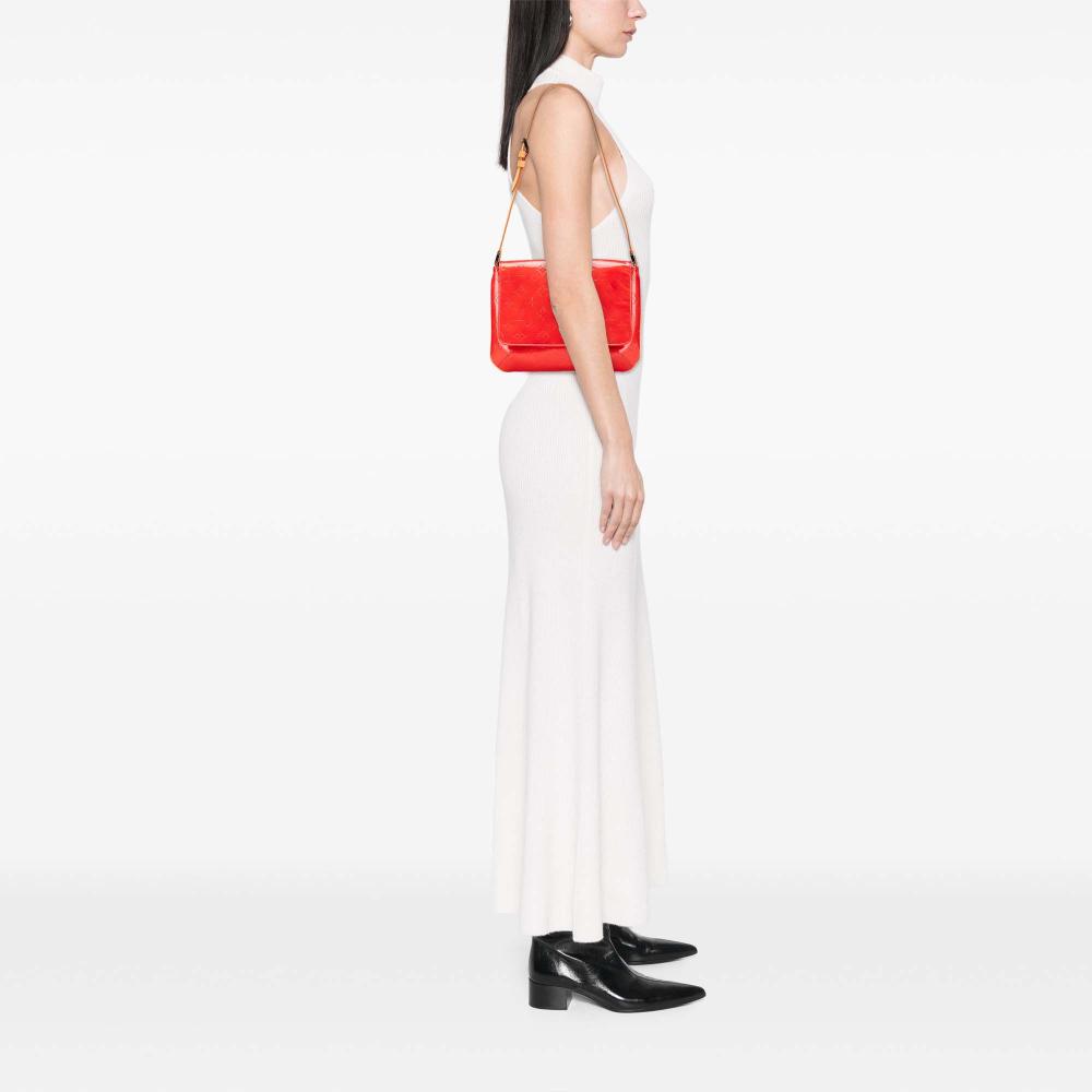 Louis Vuitton B Louis Vuitton Red Vernis Leather Leather Monogram Vernis Thompson Street Spain