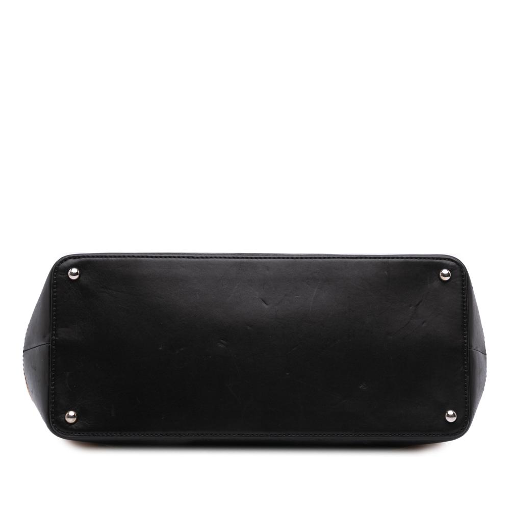 Chanel B Chanel Brown Nude Calf Leather Large Quilted Iridescent skin VIP Tote Italy