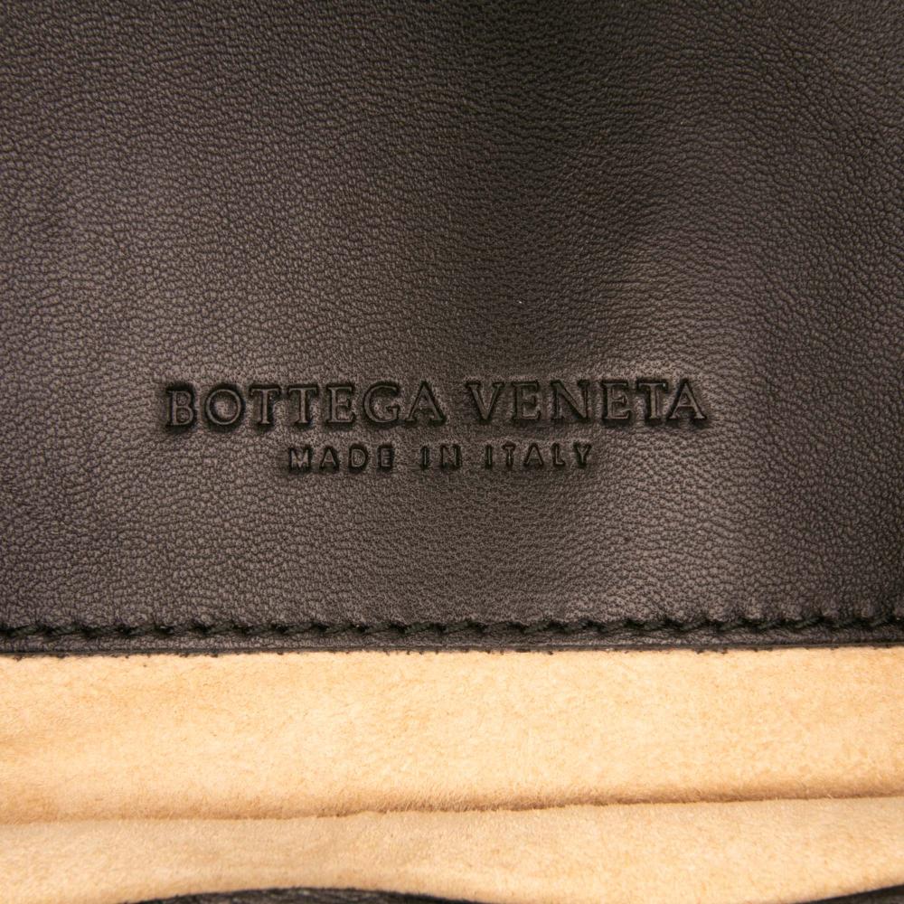 Bottega Veneta B Bottega Veneta Brown Dark Brown Nappa Leather Leather Nappa Intrecciato Tote Italy