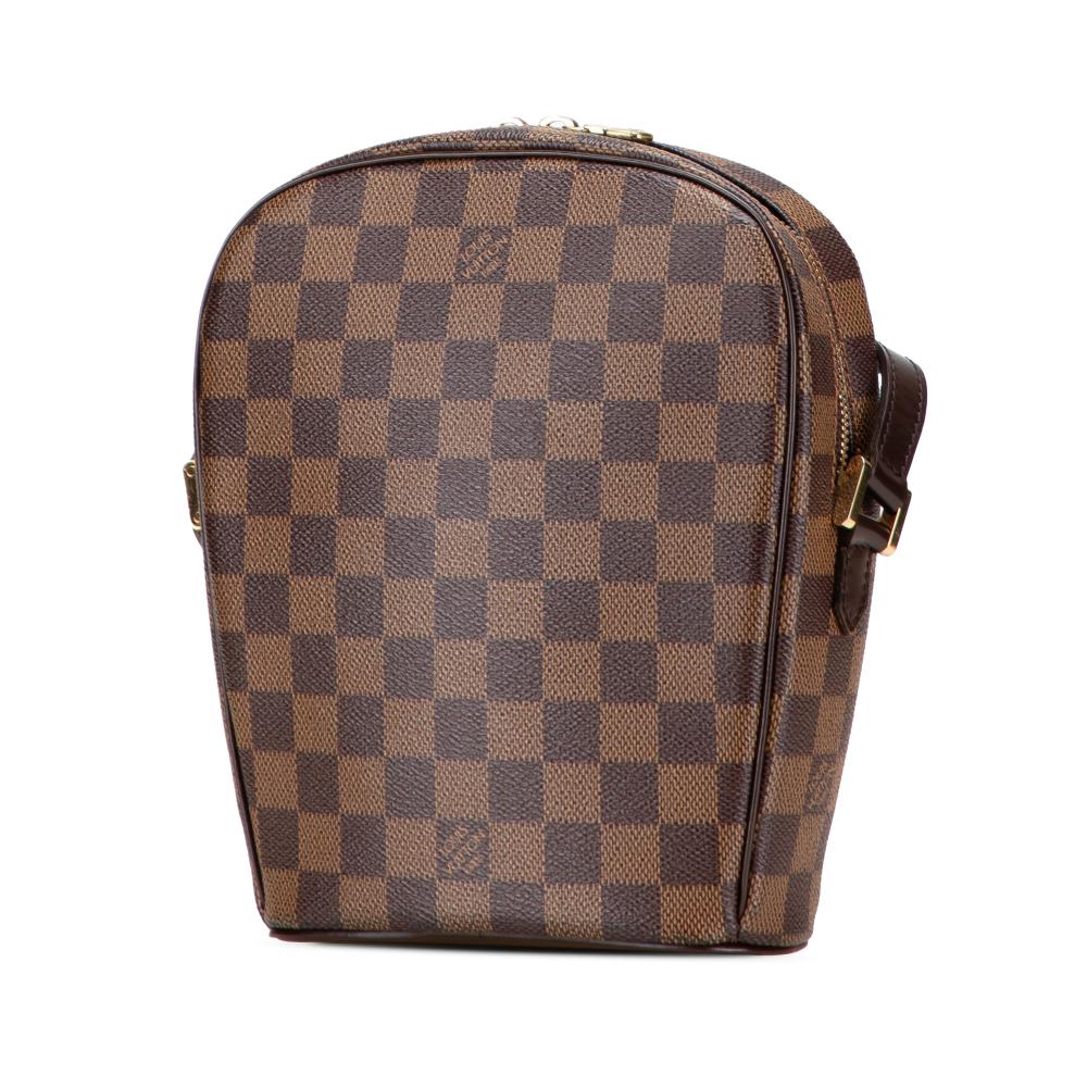 Louis Vuitton B Louis Vuitton Brown Damier Canvas Canvas Damier Ebene Ipanema PM France