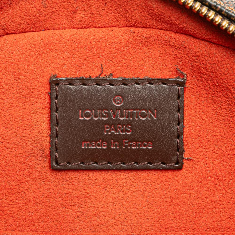 Louis Vuitton B Louis Vuitton Brown Damier Canvas Canvas Damier Ebene Ipanema PM France