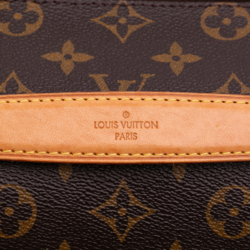 Louis Vuitton Pochette Métis Canvas Flap Crossbody Brown