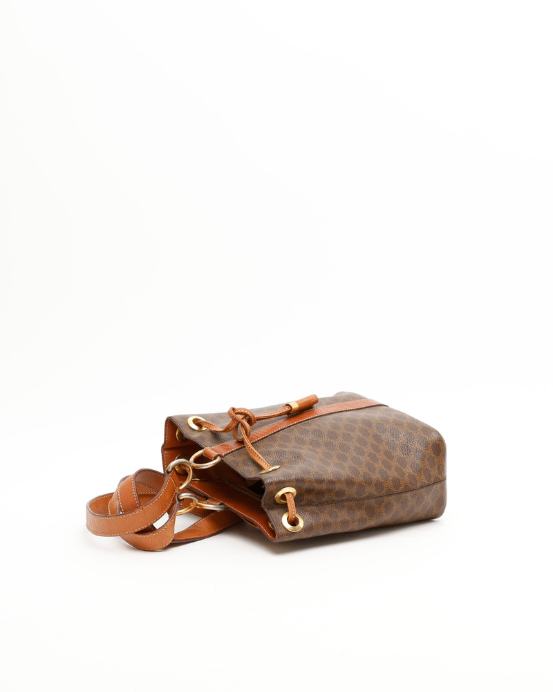 Celine Céline Macadam Bucket Bag