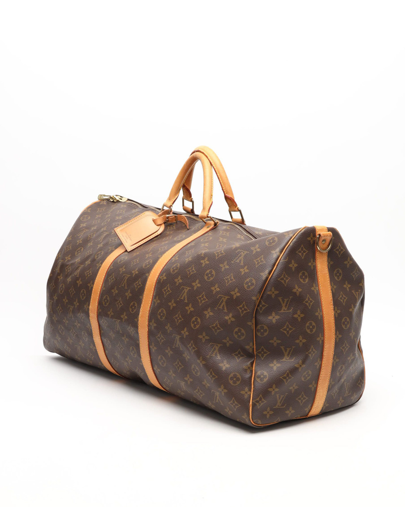 Louis Vuitton Monogram Keepall Bandoulière 60 Weekend Bag